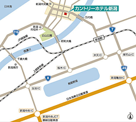 ホテルまでの行き方